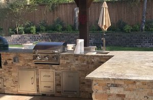 Outdoor Kitchen #002 by Pool And Patio